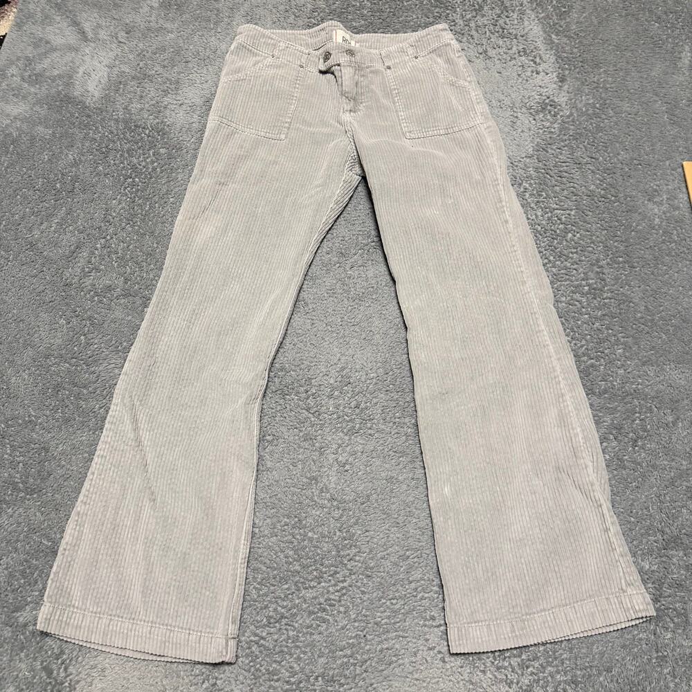 BDG Pants Womens 8 (32x28.5) Gray Corduroy Utility Pocket Straight